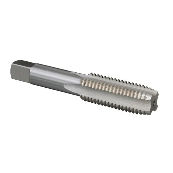 Tap America Straight Flute Hand Tap, Series TA, Imperial, 1187 Thread, Plug Chamfer, 4 Flutes, HSS, Bright, T/A54966 - main